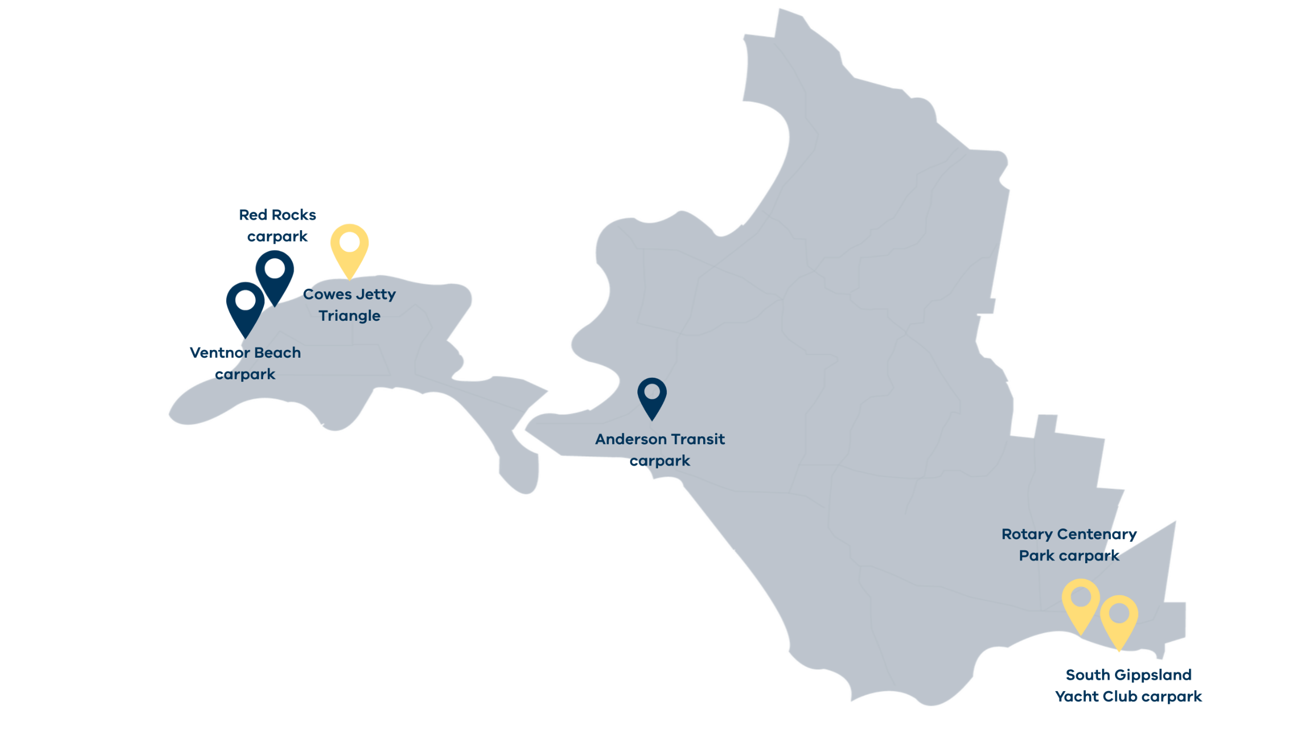 Mobile Business Pilot Program map
